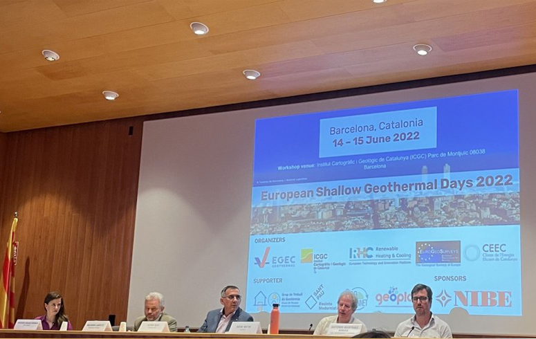 Event Shallow Geothermal Days – Barcelona (Spain), 14-15 June, 2022